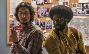 Adam Driver et John David Washington dans Blackkklansman de Spike Lee