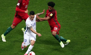 Le Chili et le Portugal s'affrontent en demi-finale de Coupe des confédérations, le 28 juin 2017.