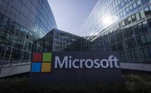 Les bureaux de Microsoft à Paris.
