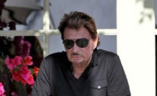 Johnny Hallyday à Los Angeles, le 3 décembre 2009.