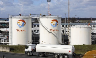 Des réservoirs siglés Total (illustration)
