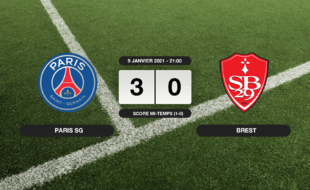 PSG - Stade Brestois: Succès 3-0 du PSG face au Stade Brestois