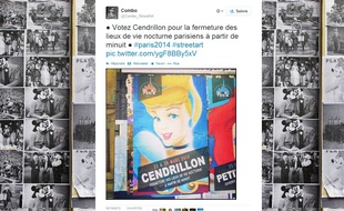 Une affiche parodique pour les municipales