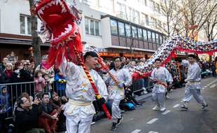 Le défilé du Nouvel an chinois l'an dernier, à Paris.
