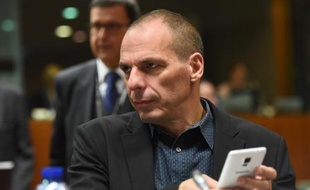 Le ministre grec Yanis Varoufakis le 10 mars 2015 à Bruxelles