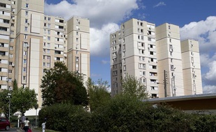 Cité des Tarterêts à Corbeil Essonne en août 2012.
