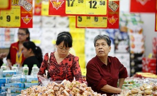 La hausse des prix à la consommation en Chine, principale jauge de l'inflation, a atteint 2,6% en 2013, le même niveau qu'en 2012, mais ce répit pourrait être momentané selon les experts.