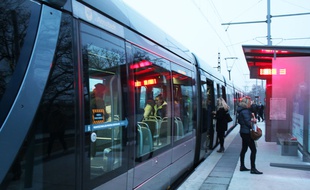 Le prolongement de la ligne C du tramway dessert la gare de Blanquefort