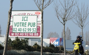 Illustration panneaux publicitaires.