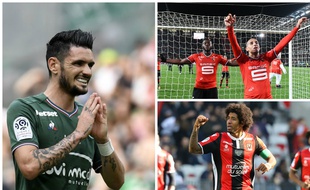 Rémy Cabella, Dante, Joris Gnagnon et Wahbi Khazri sont à la lutte pour une place en Ligue Europa.