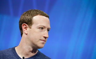 Mark Zuckerberg, le patron de Facebook, Instagram et Whatsapp, le 24 mai 2018 à Paris.