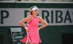 Alizé Cornet lors du dernier Roland-Garros, le 1er octobre 2020.