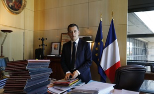 Gerald Darmanin ministre de l'Action et des Comptes publics au Ministre des finances de Bercy.