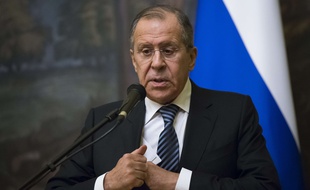 Sergeï Lavrov, le 29 mars 2018 à Moscou. AP Photo/Alexander Zemlianichenko.