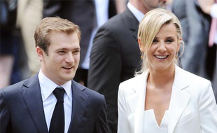 La journaliste Laurence Ferrari a épousé le violoniste Renaud Capuçon à la mairie du XVIe arrondissement de Paris le 03 juillet 2009.