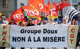 En pleine crise du modèle agroalimentaire breton, l'arrivée de nouveaux actionnaires chez le volailler Doux relance l'espoir, mais la question de l'emploi reste au cur des préoccupations en Bretagne dans un groupe qui a déjà perdu un millier d'emplois l'an dernier.