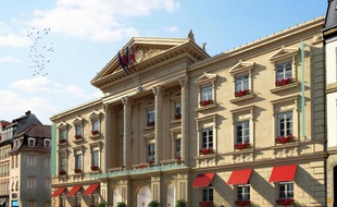 Le futur hôtel 5 étoiles rue de la Nuée Bleue à Strasbourg.