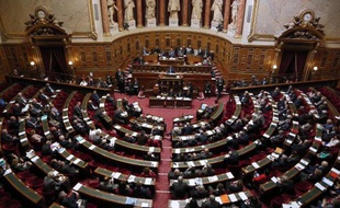 Vue générale du Sénat le 9 avril 2014