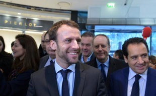Le ministre de l'Economie Emmanuel Macron le 6 janvier 2016 à Paris