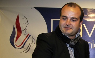 David Rachline, à Fréjus, le 27 mars 2014.