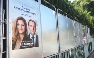 La candidate La République en marche ! Caroline Reverso se présente face à Eric Ciotti (LR) dans la première circonscription des Alpes-Maritimes.