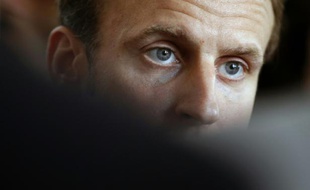Le ministre français de l'Economie Emmanuel Macron lors d'un forum à Nancy, en France, le 10 juin 2016