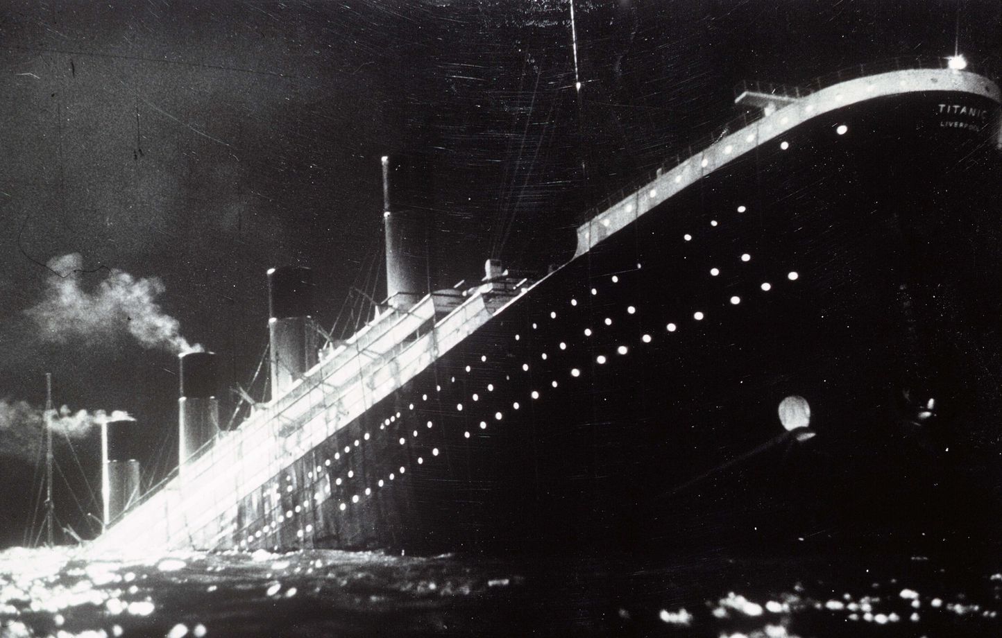 Naufrage du Titanic Un cliché unique au monde de l’iceberg qui a coulé le paquebot bientôt mis