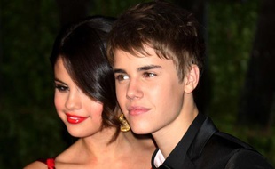 Selena Gomez et Justin Bieber à Los Angeles, le 27 février 2011.