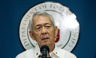 Le ministre philippin des Affaires étrangères, Perfecto Yasay, le 12 juillet 2016 à Manille