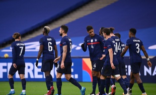 Les Bleus face à la Suède, le 17 novembre 2020 au Stade de France.