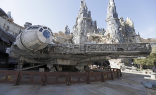 Un vaisseau spatial de « Star Wars ».
