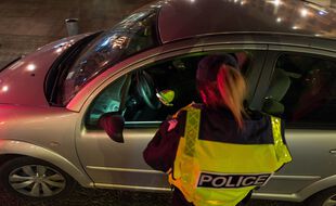 Un contrôle de police à Toulouse. Illustration.