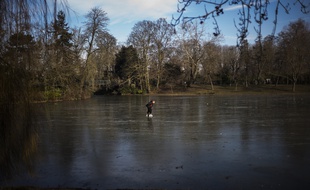 Le lac Daumesnil, futur lieu de baignade (quand il n'est pas gelé comme cet hiver)