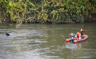 Photo d'illustration d'une intervention des secours sur une rivière, ici en 2019 sur le Tarn.