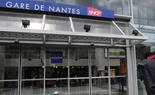 Illustration de la gare de Nantes.