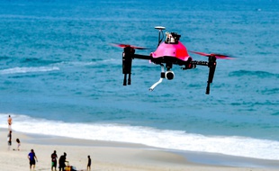 La rapidité de projection du drone Helper permet notamment d'évite à la victime de paniquer