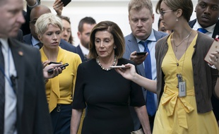 La démocrate Nancy Pelosi le 25 septembre 2019 à Washington.