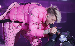 Le chanteur Machine Gun Kelly