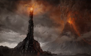 Le Mordor, dans Le Seigneur des Anneaux.