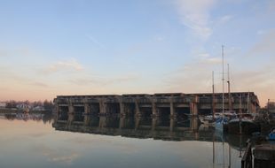 Le 7 décembre 2016, la base sous-marine à Bordeaux