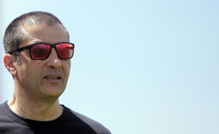 Mourad Boudjellal, le patron du RCT, le 21 mai 2016, à Agen.