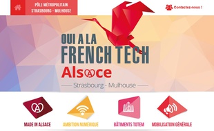 La candidature French Tech Alsace.