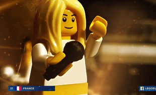 La prestation de Bilal Hassani à l'Eurovision 2019... version Lego.