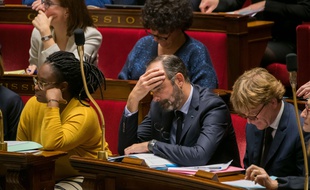 Edouard Philippe à l'Assemblée le 17 décembre 2019.