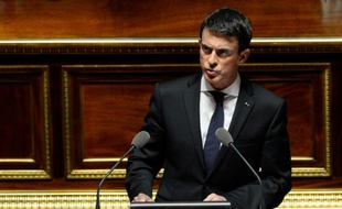 Le Premier ministre français Manuel Valls, le 20 novembre 2015, à l'Assemblée nationale