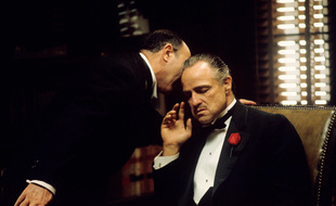 L'acteur Marlon Brando dans Le Parrain