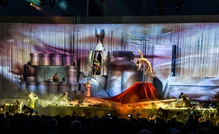 Le Cirque du Soleil, en mai 2015 à Milan