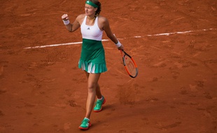 Kristina Mladenovic, le 29 mai 2017.