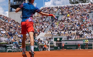 Yannick Maden au tournoi de tennis de Roland-Garros le 29 mai 2019 à Paris