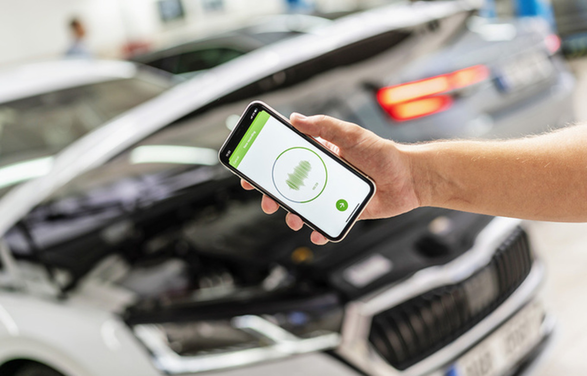 Skoda Une application pour analyser le bruit des voitures